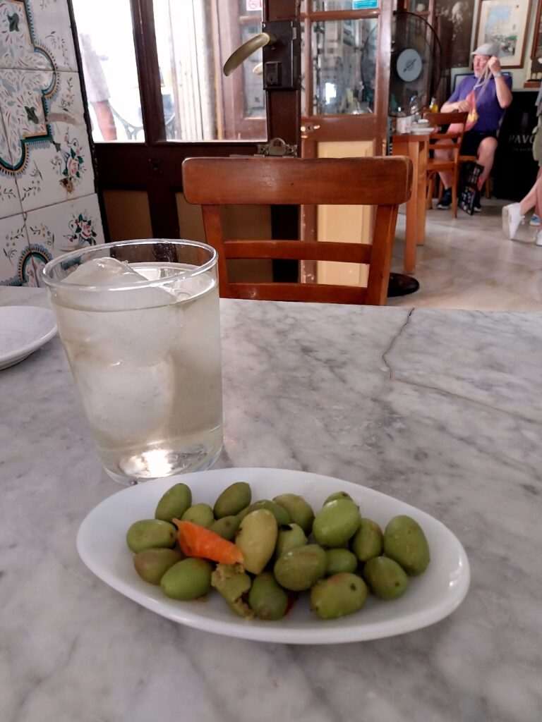 Rebujito en un bar del Puerto de Santa María (Cádiz).